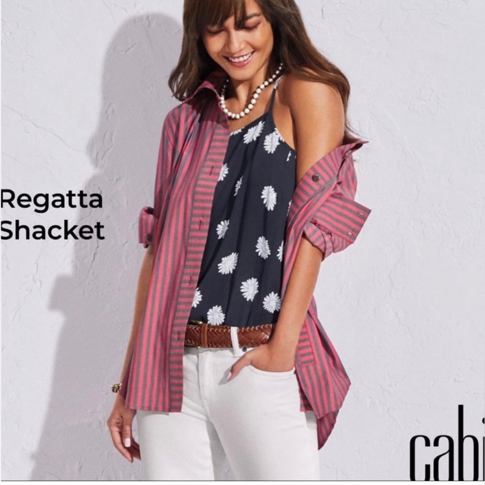 Cabi Regatta Shacket M EUC #6083